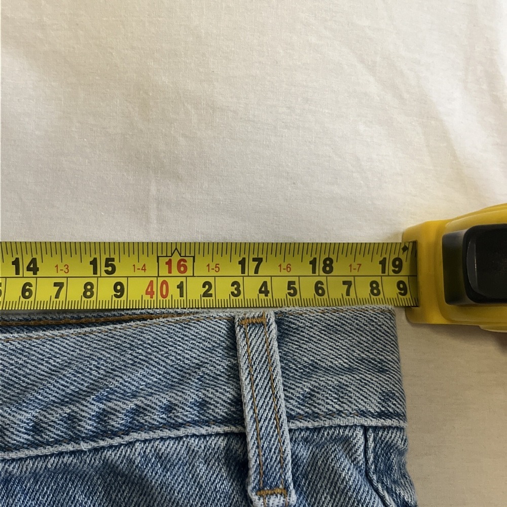 Vintage Levis 550 Jeans Mens 38x34 Relaxed Fit Blue Denim Light Wash Y2K - Picture 8 of 8